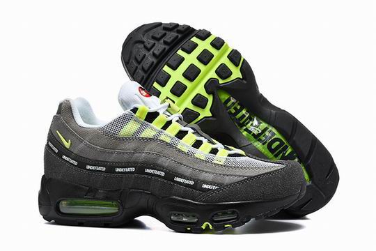 (image for) Nike Air Max 95 Undefeated Grey Green Black Men's Shoes-106